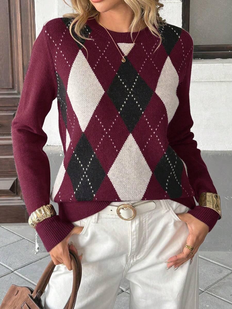 SWETER Z DŁUGIM RĘKAWEM 