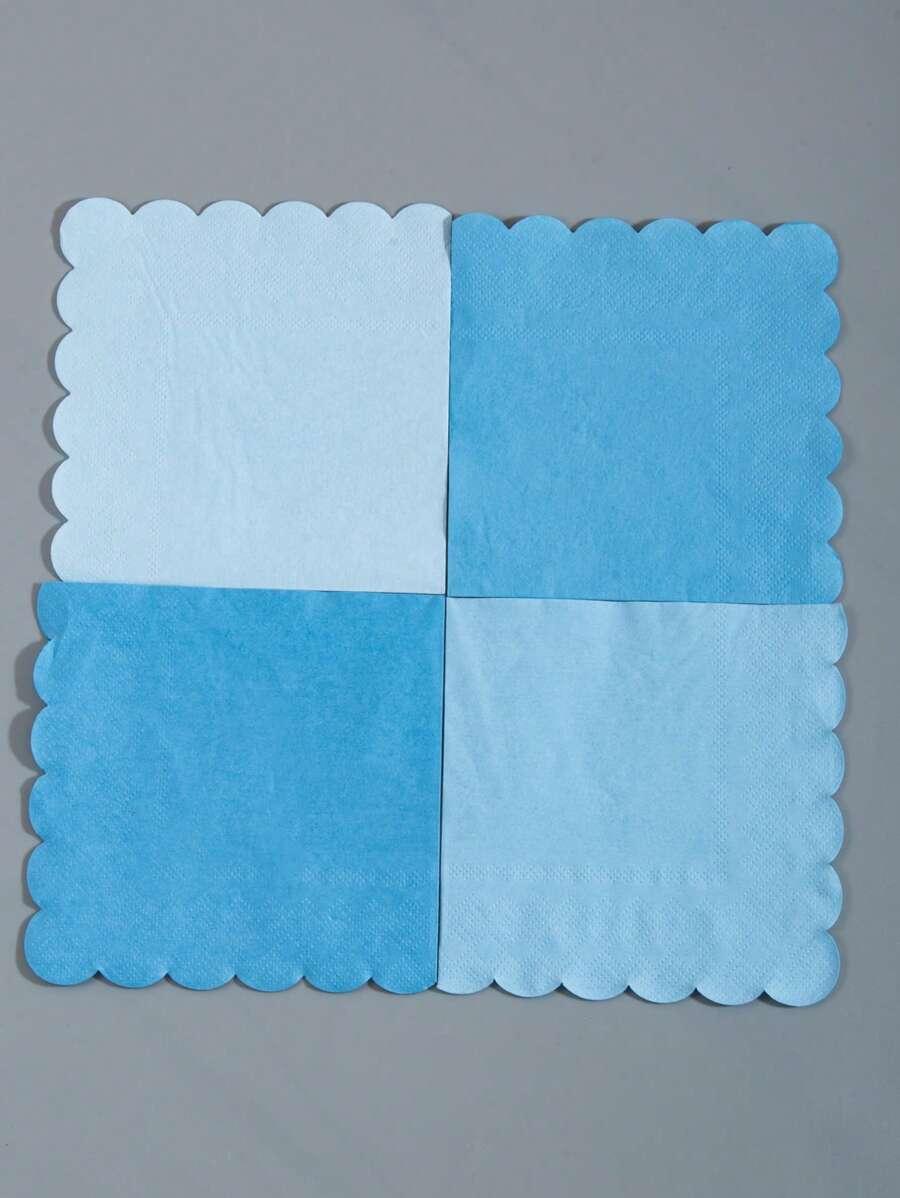 niebieskie serwetki 100-pack