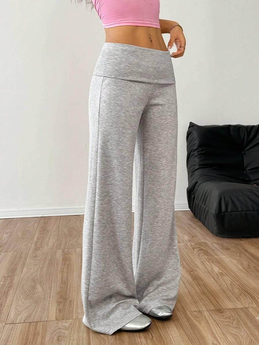 szare spodnie casual 
