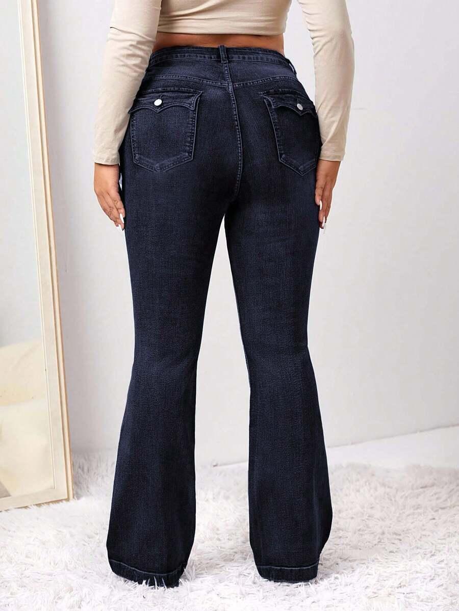 SPODNIE JEANS WYSOKI STAN