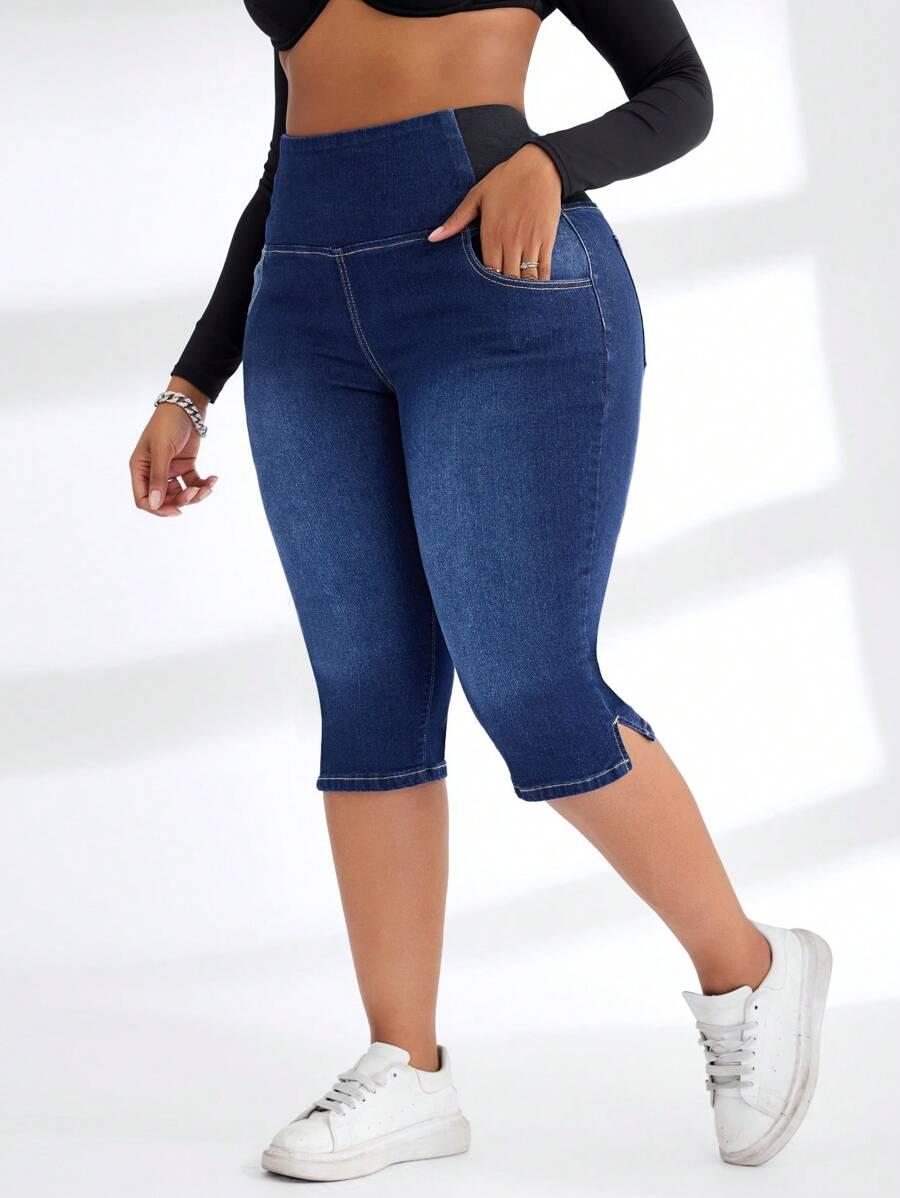 SPODENKI ZA KOLANO JEANS