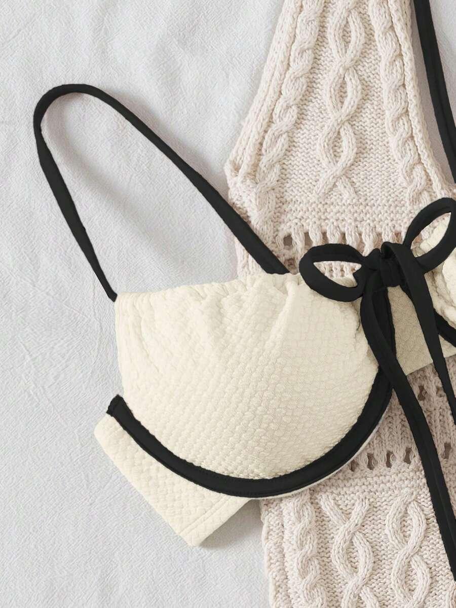 dół od bikini kontrast