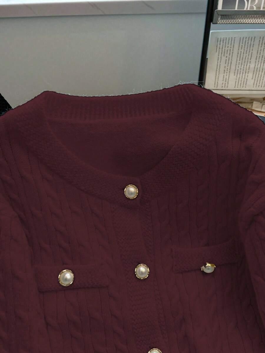 sweter kardigan guziki