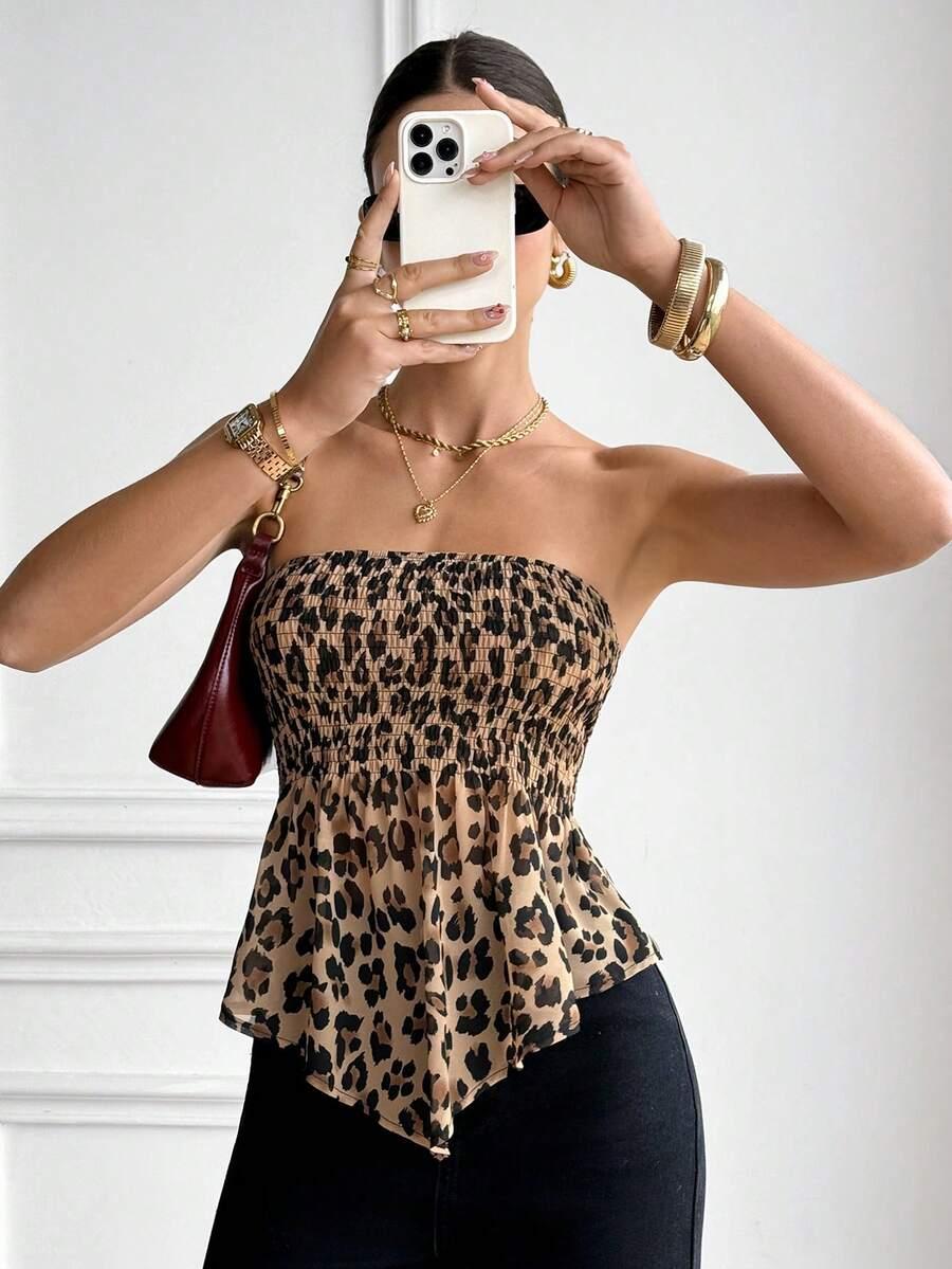 TOP ANIMAL PRINT