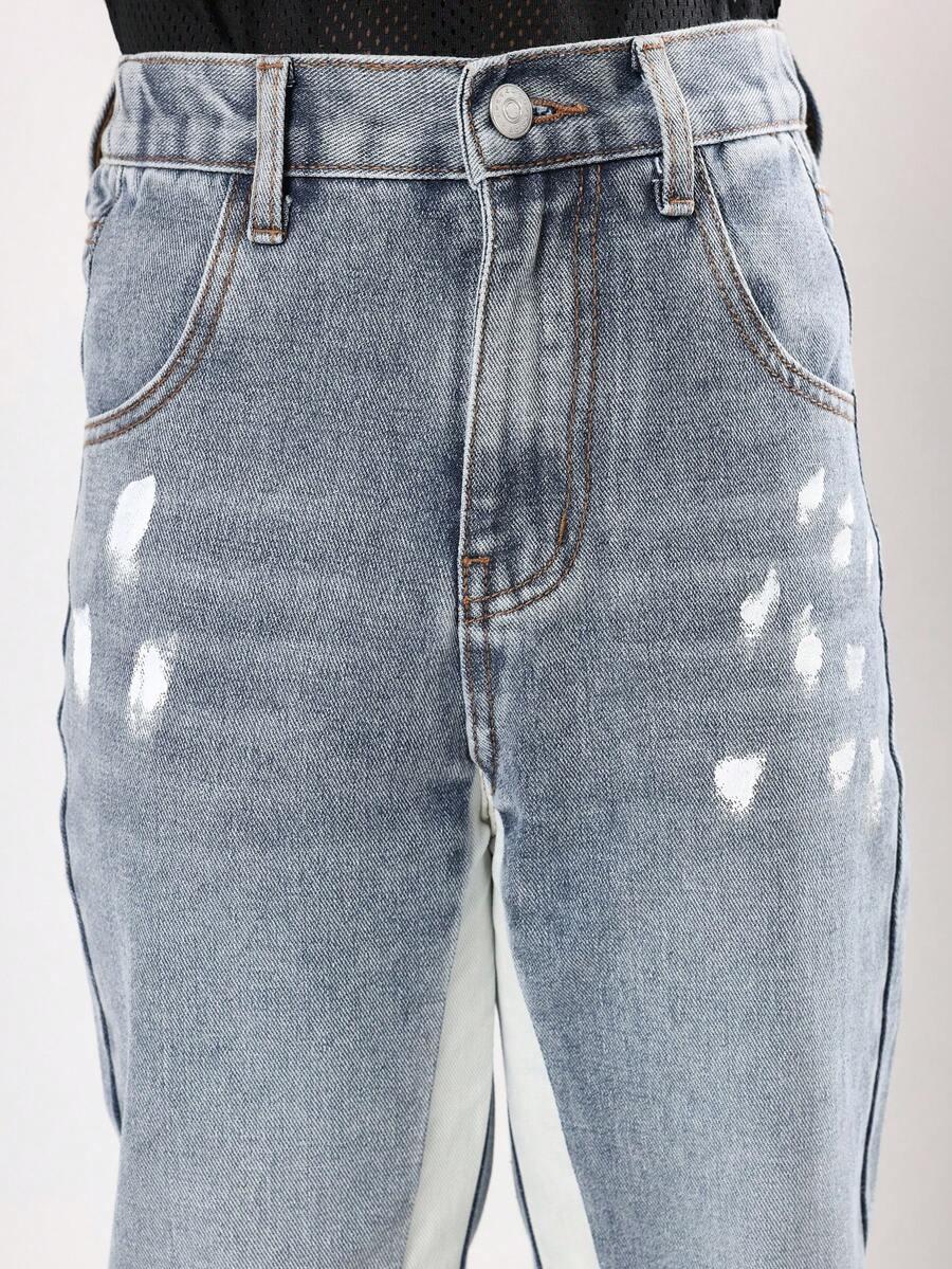 SPODNIE JEANS PROSTA NOGAWKA