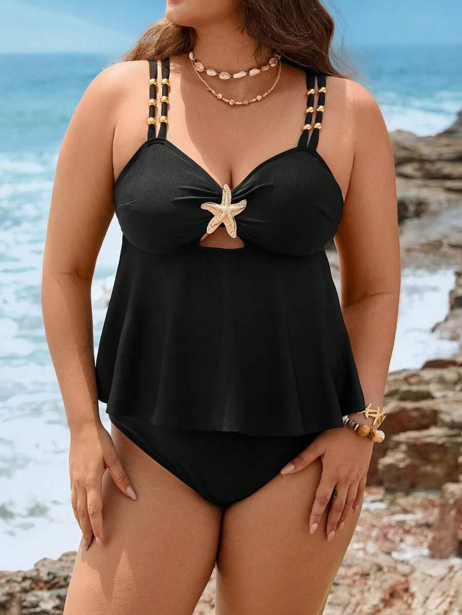 DWUCZĘŚCIOWY STRÓJ KĄPIELOWY TANKINI