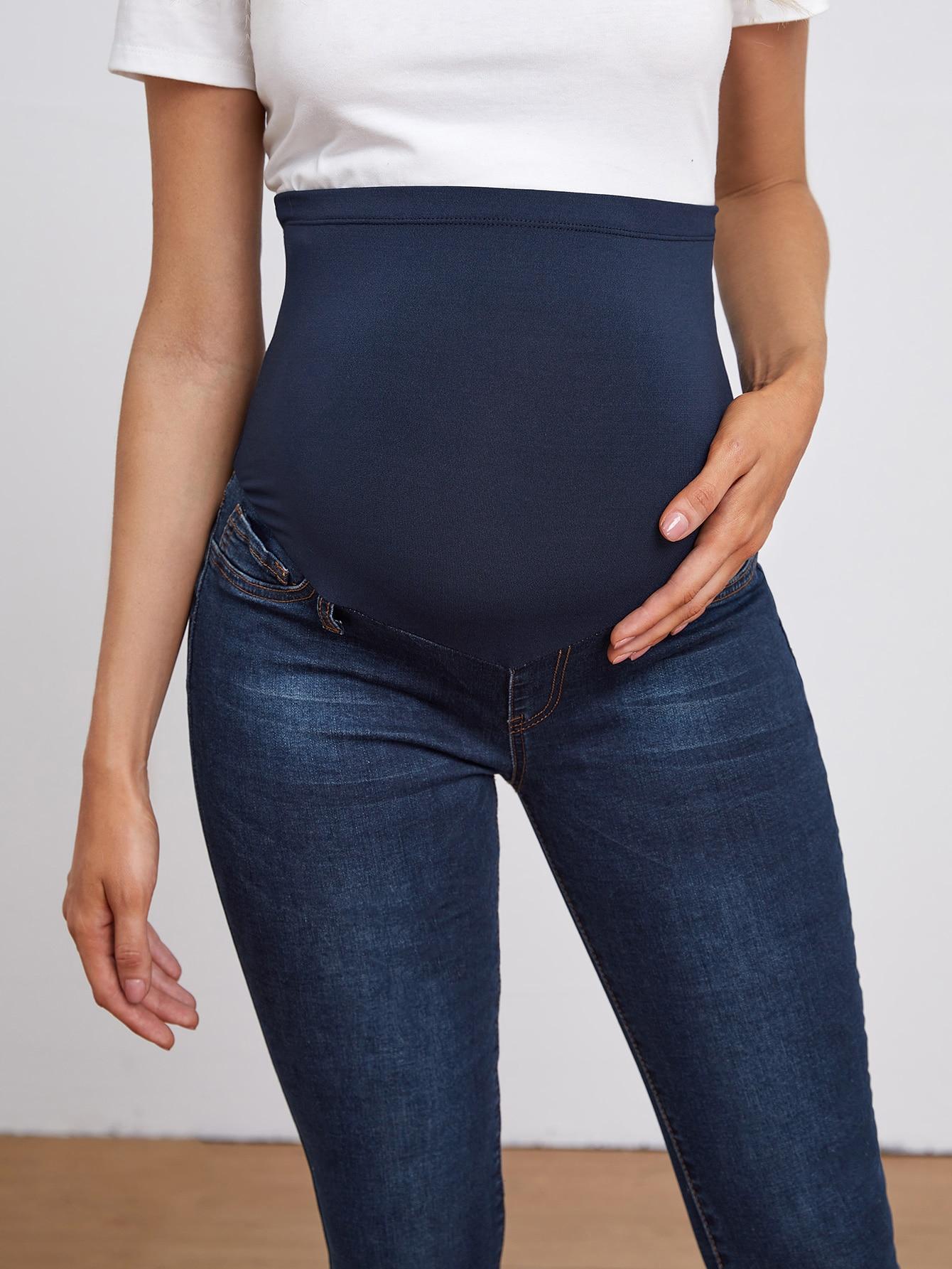 SPODNIE CIĄŻOWE JEANS