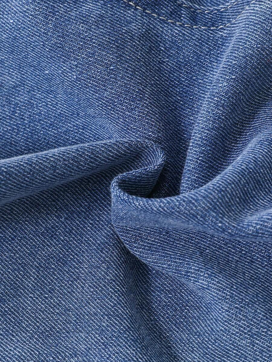 niebieska koszula jeans