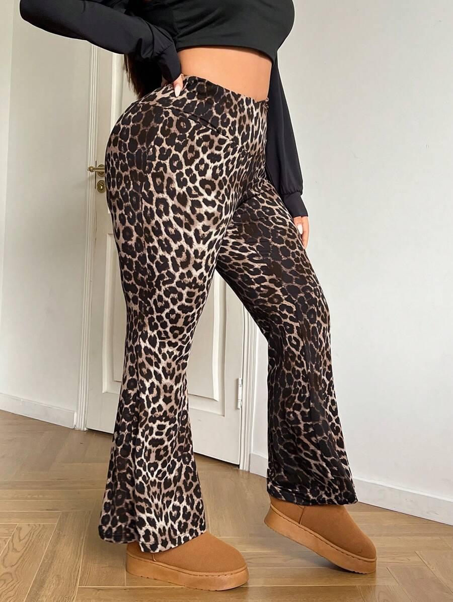 spodnie animal print