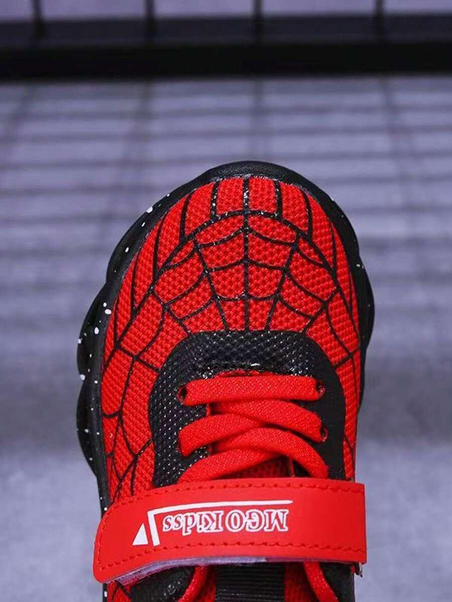 CZERWONE BUTY SPORTOWE NA RZEPY