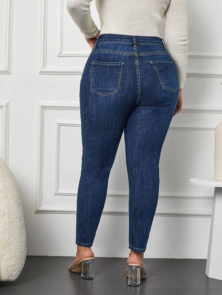 SPODNIE JEANS RURKI