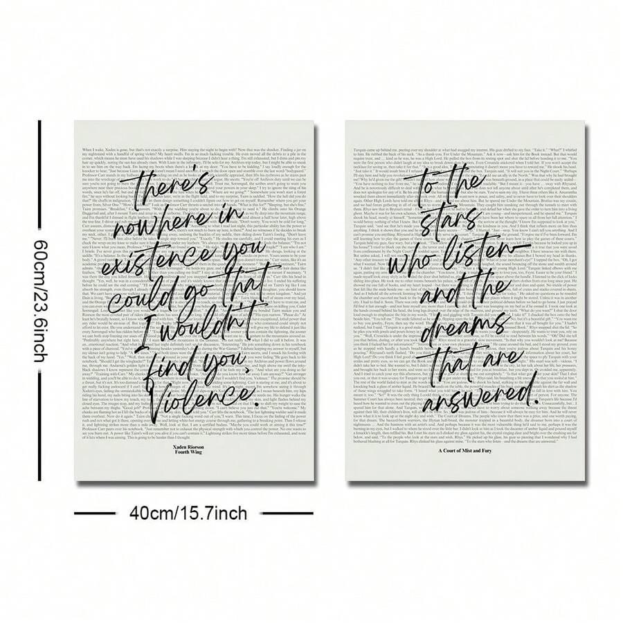 PLAKAT BEZ RAMY 2-pack