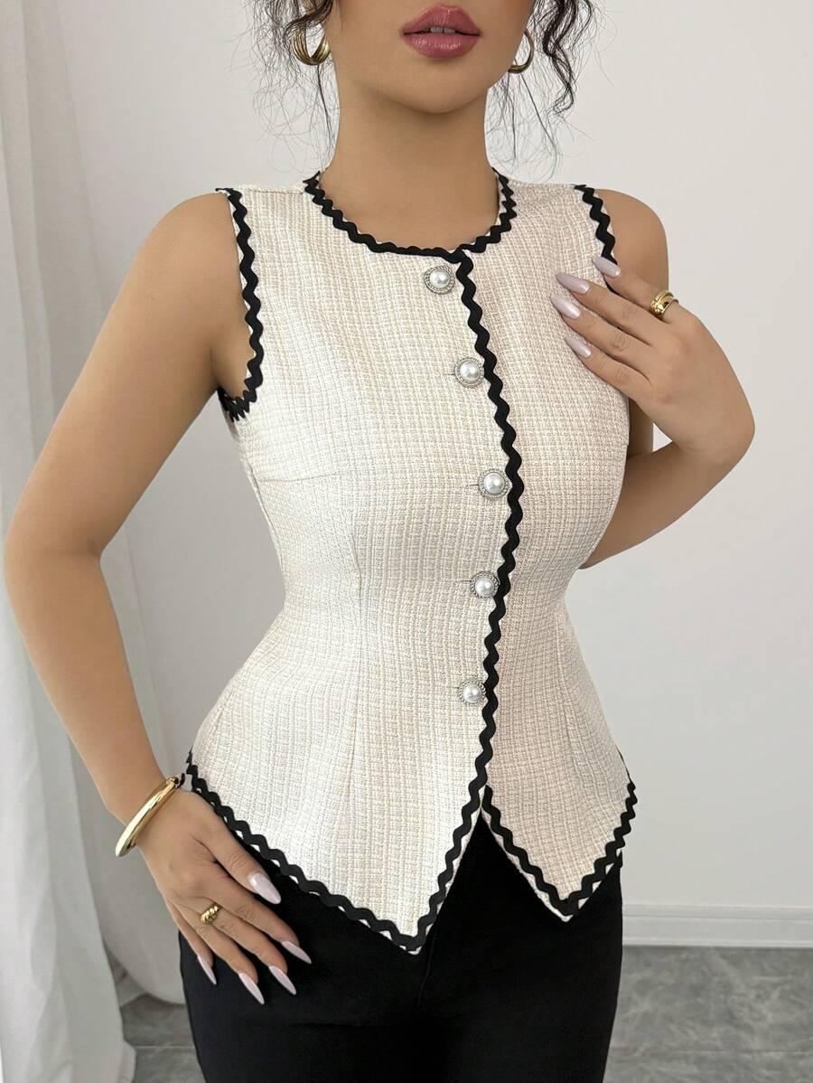 ELEGANCKA KAMIZELKA GUZIKI