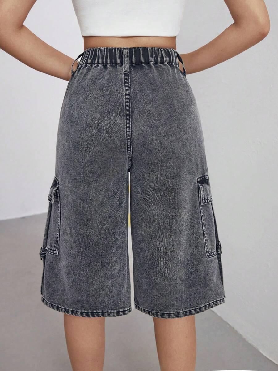 spodenki jeans kieszenie