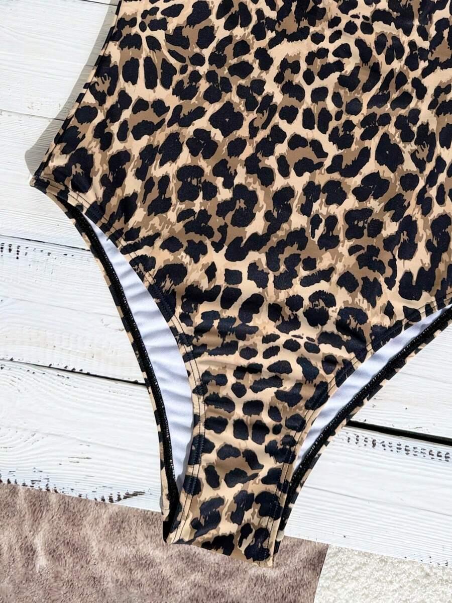 jednoczęściowy strój kąpielowy animal print