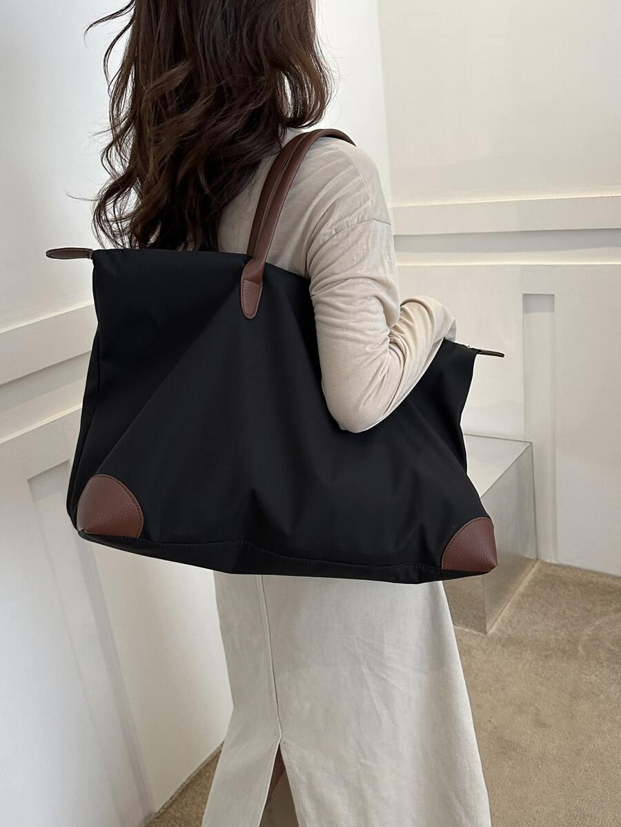 CZARNA TOREBKA SHOPPER