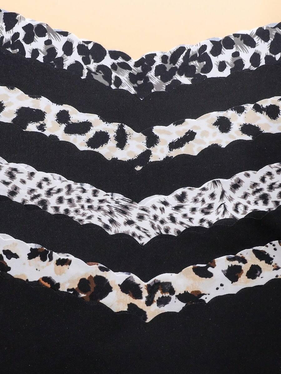 majtki animal print 8-pack