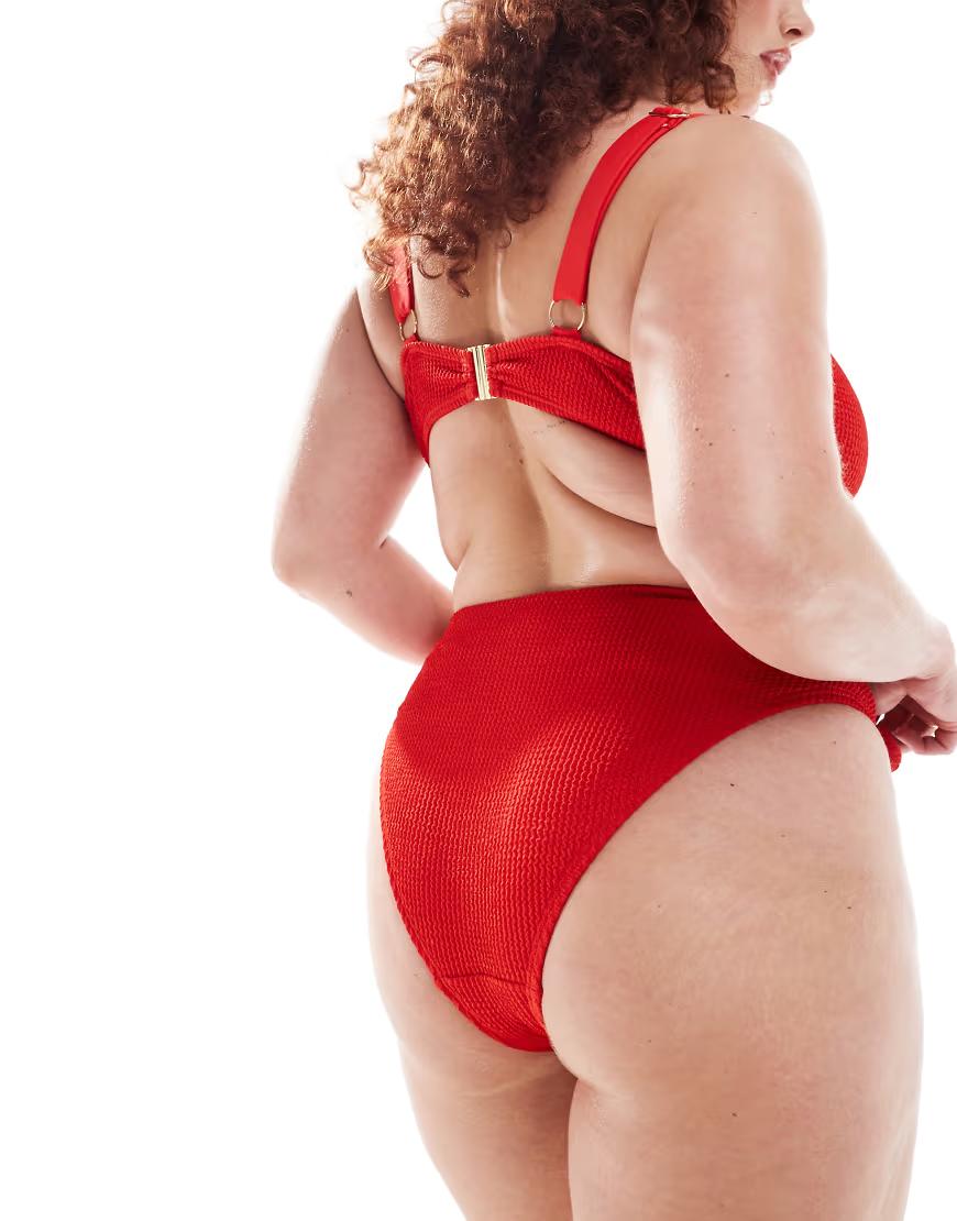 CZERWONY DÓŁ OD BIKINI