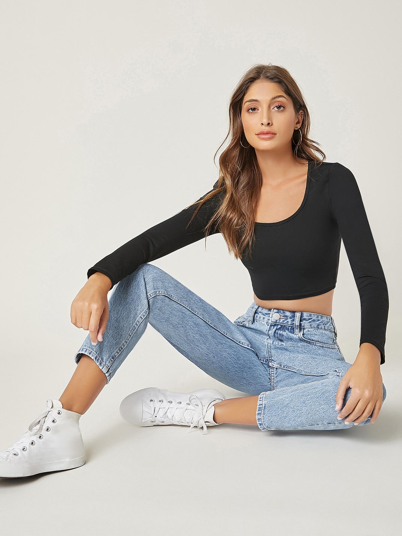 JEANSY DAMSKIE MOM JEANS BAWEŁNA WYSOKI STAN