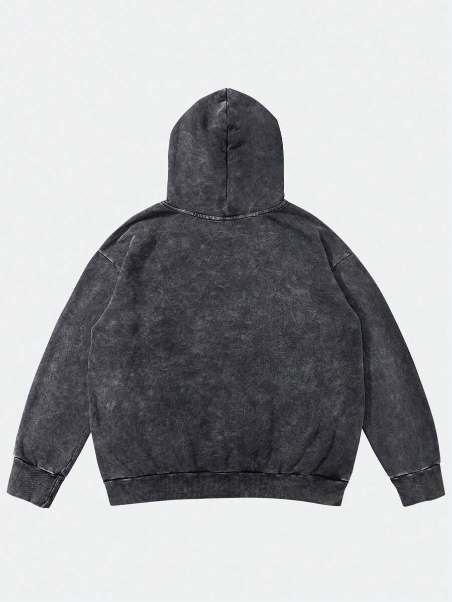 BLUZA MĘSKA BAWEŁNIANA Z KAPTUREM