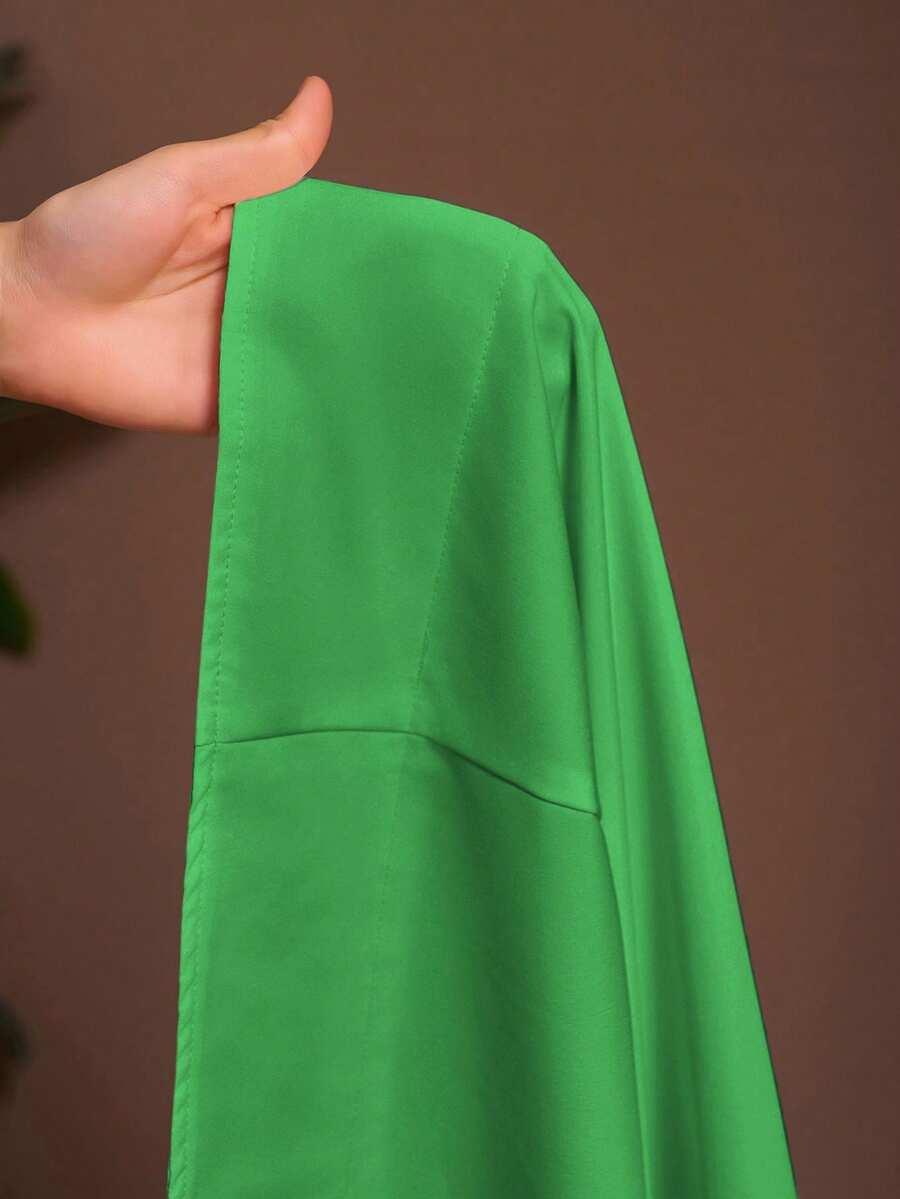 zielona mini sukienka