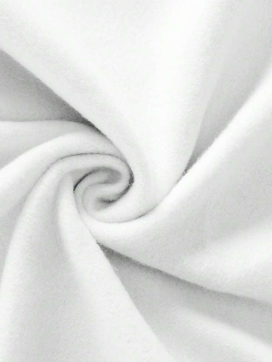 biała bluza print