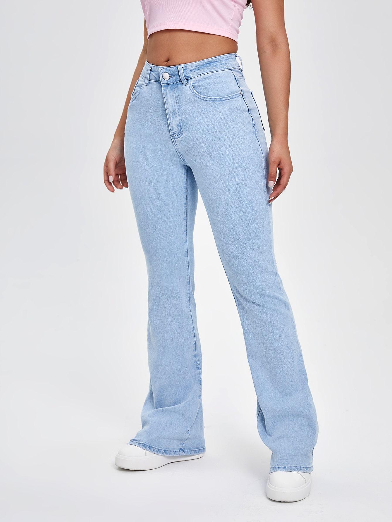 NIEBIESKIE SPODNIE JEANS