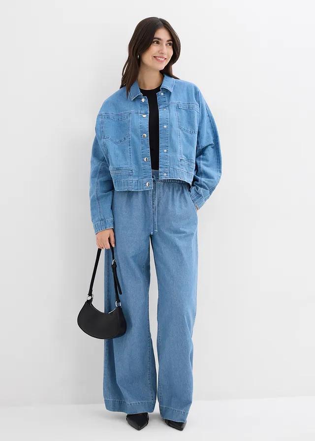 NIEBIESKA KURTKA JEANS