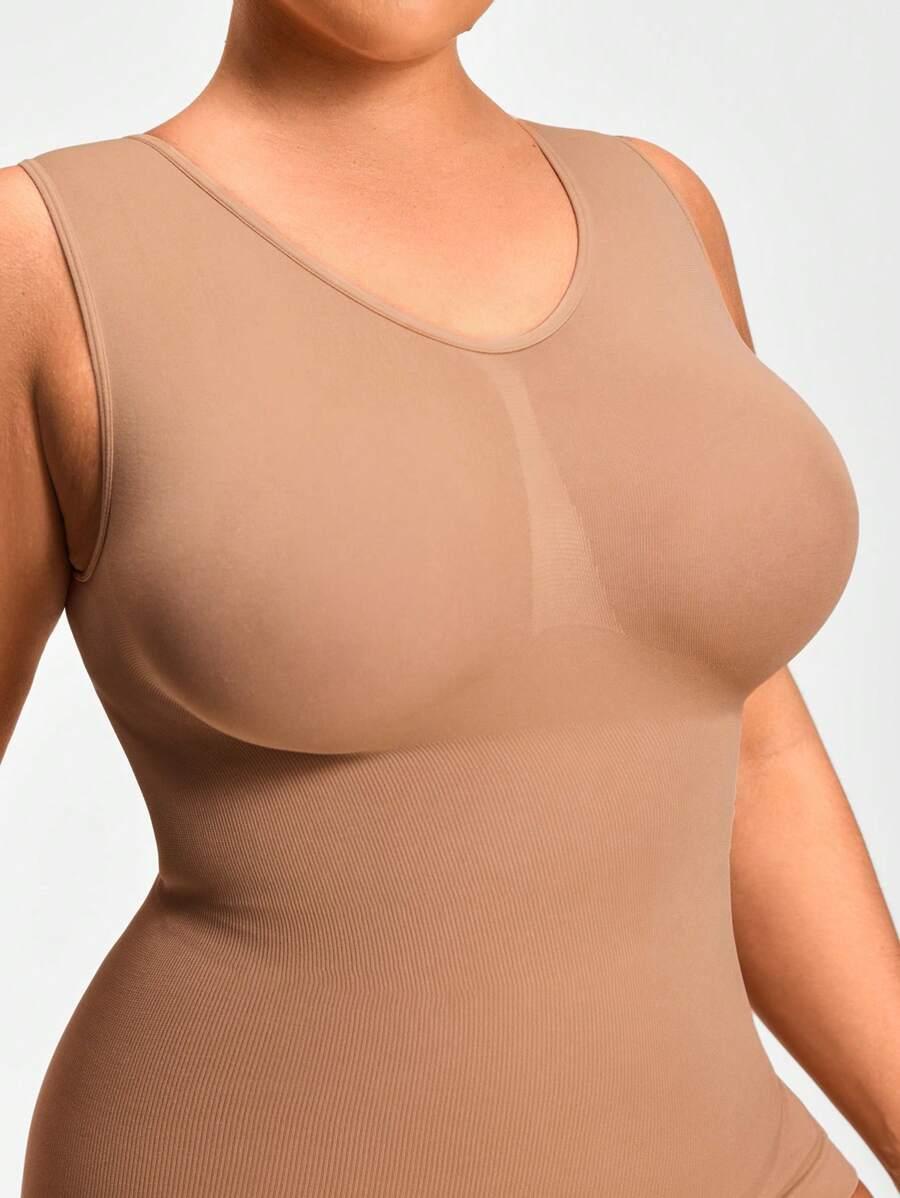 BEŻOWY MODELUJĄCY TOP