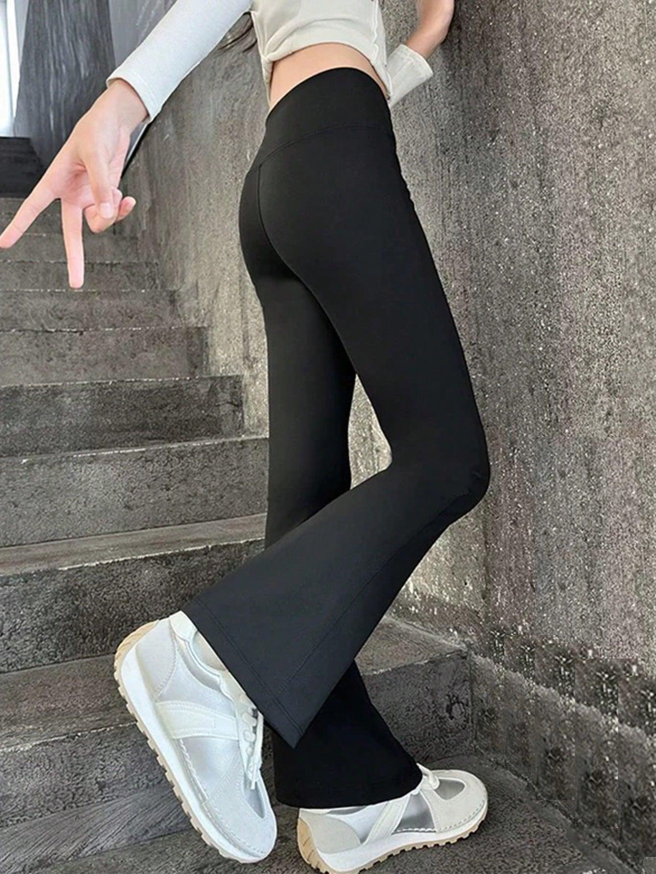 CZARNE LEGGINSY WYSOKI STAN