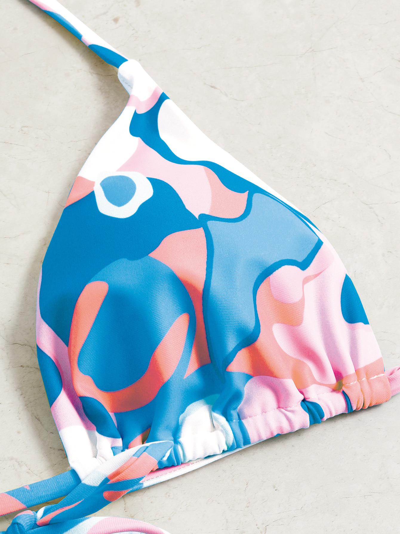 dół od bikini print