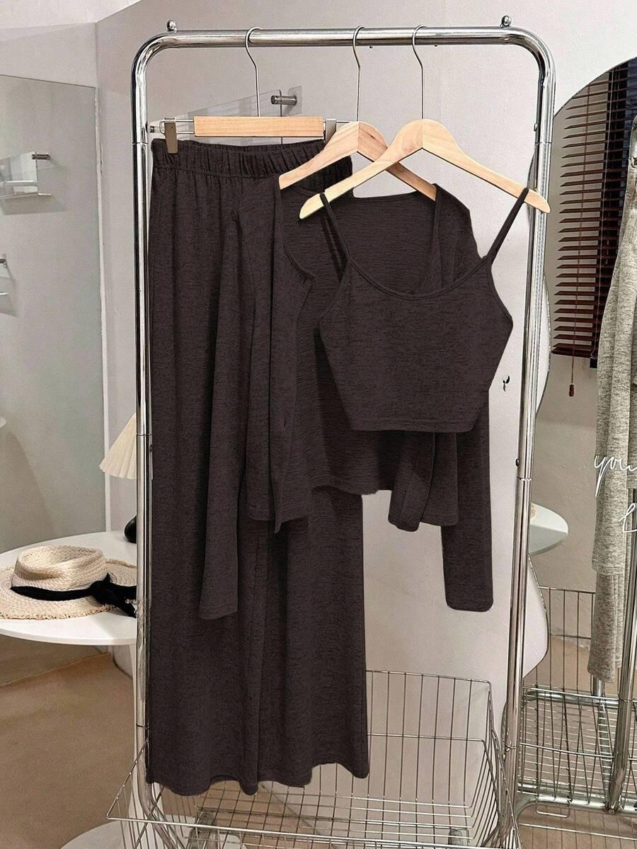 TOP SWETER SPODNIE KOMPLET