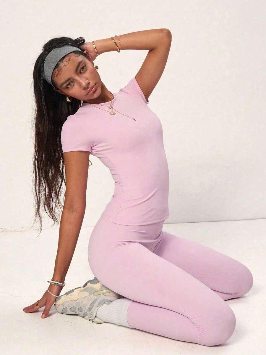 bluzka legginsy komplet