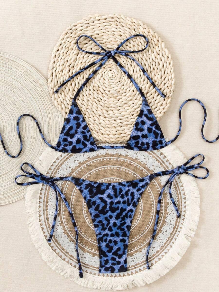 DWUCZĘŚCIOWY STRÓJ KĄPIELOWY ANIMAL PRINT
