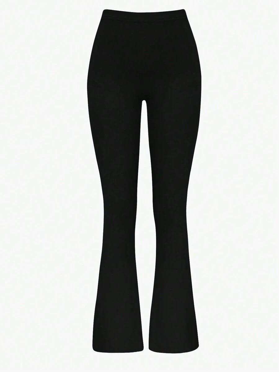 CZARNE LEGGINSY FLARE