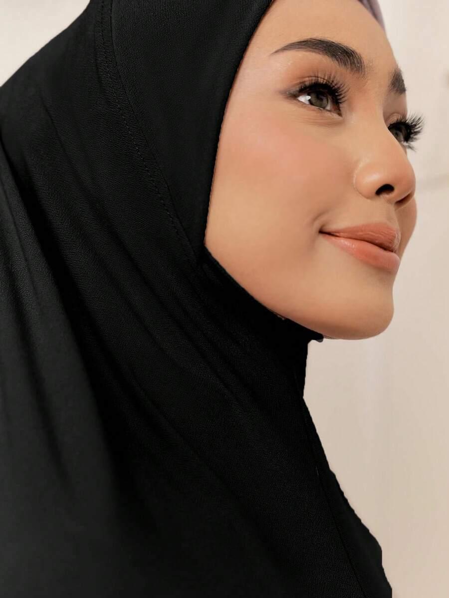 czarna chusta hijab 