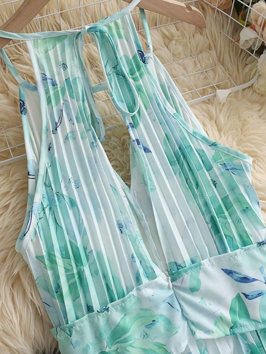 PLISOWANA SUKIENKA PRINT