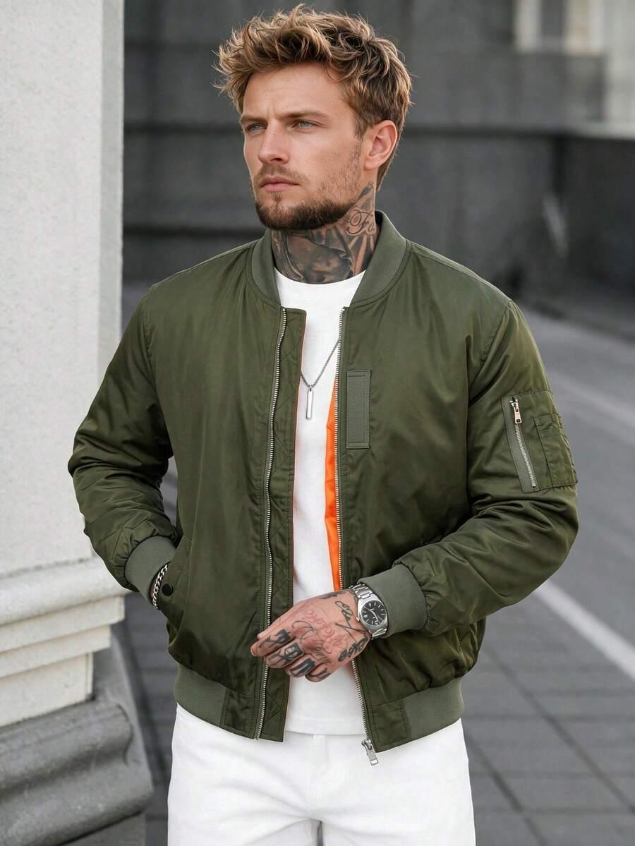 ZIELONA KURTKA BOMBER