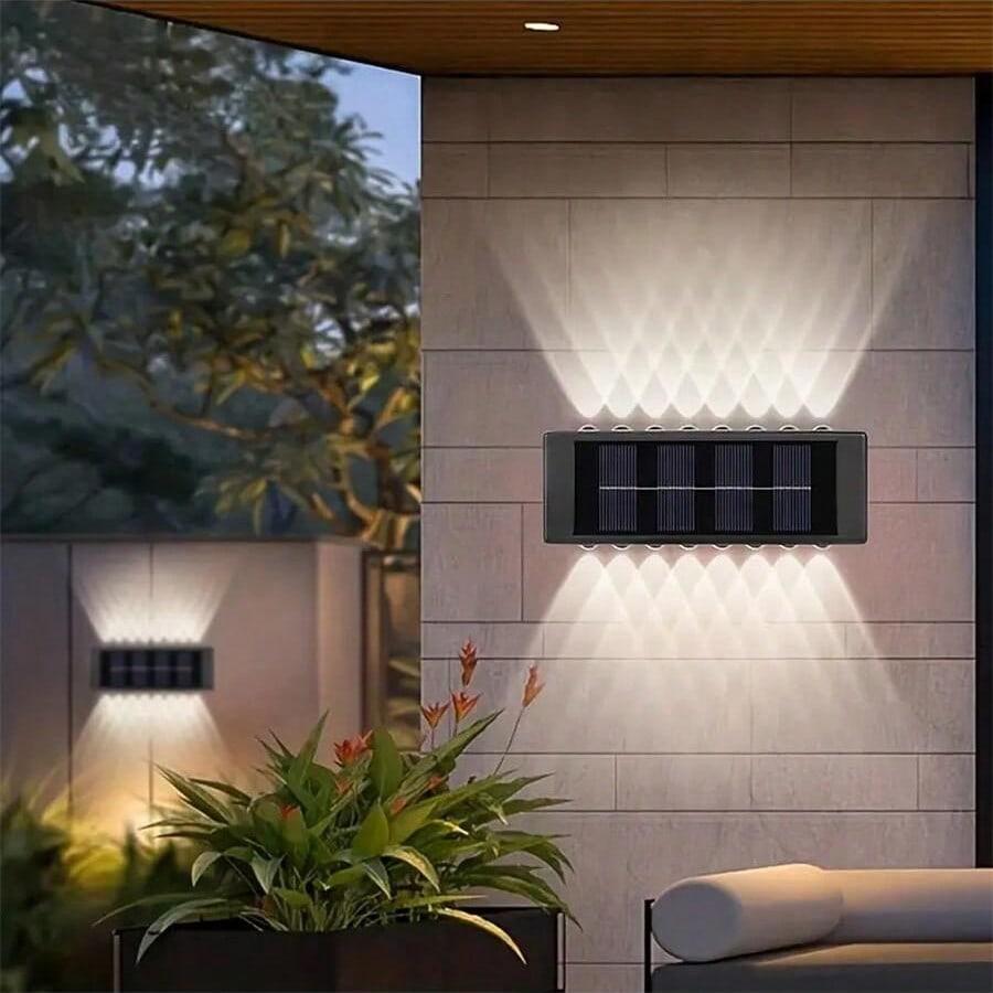 lampy solarne ogrodowe 2-pack
