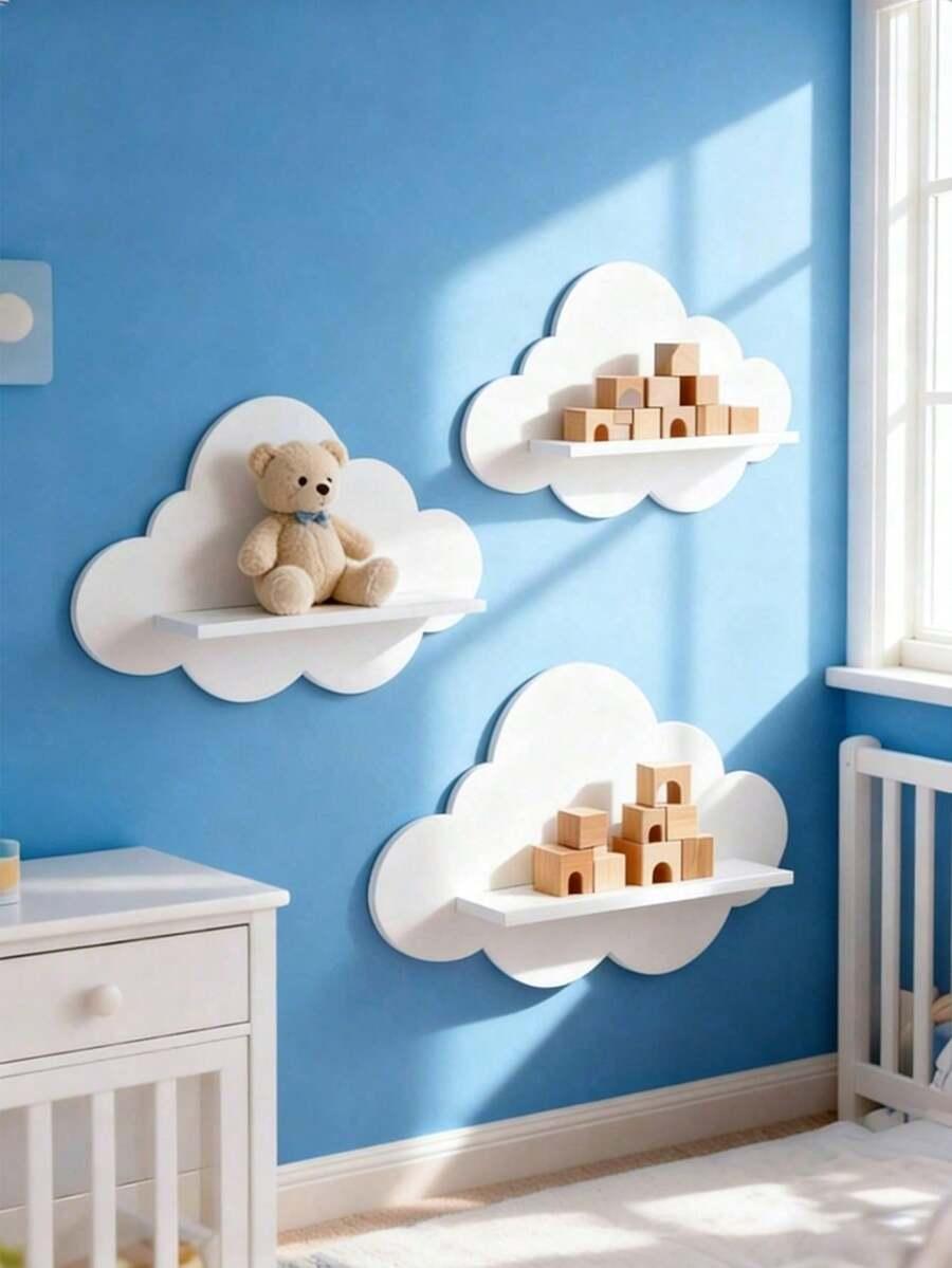 półki ścienne 3-pack