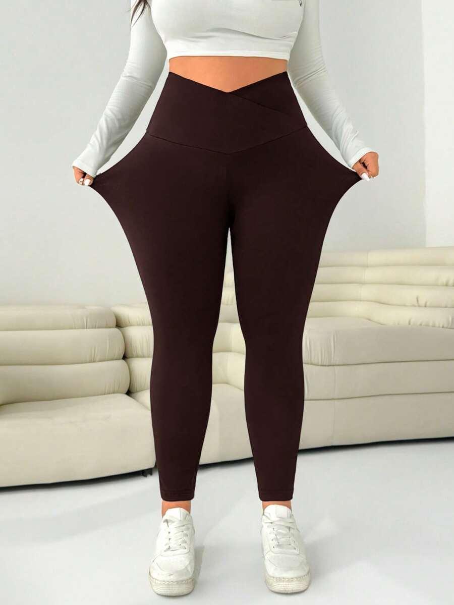 klasyczne legginsy wysoki stan 