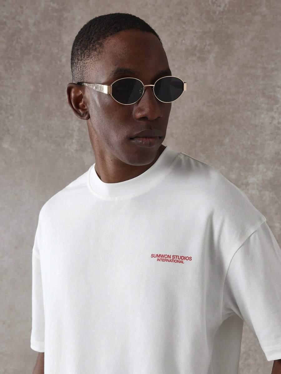 MĘSKI T-SHIRT OVERSIZE 