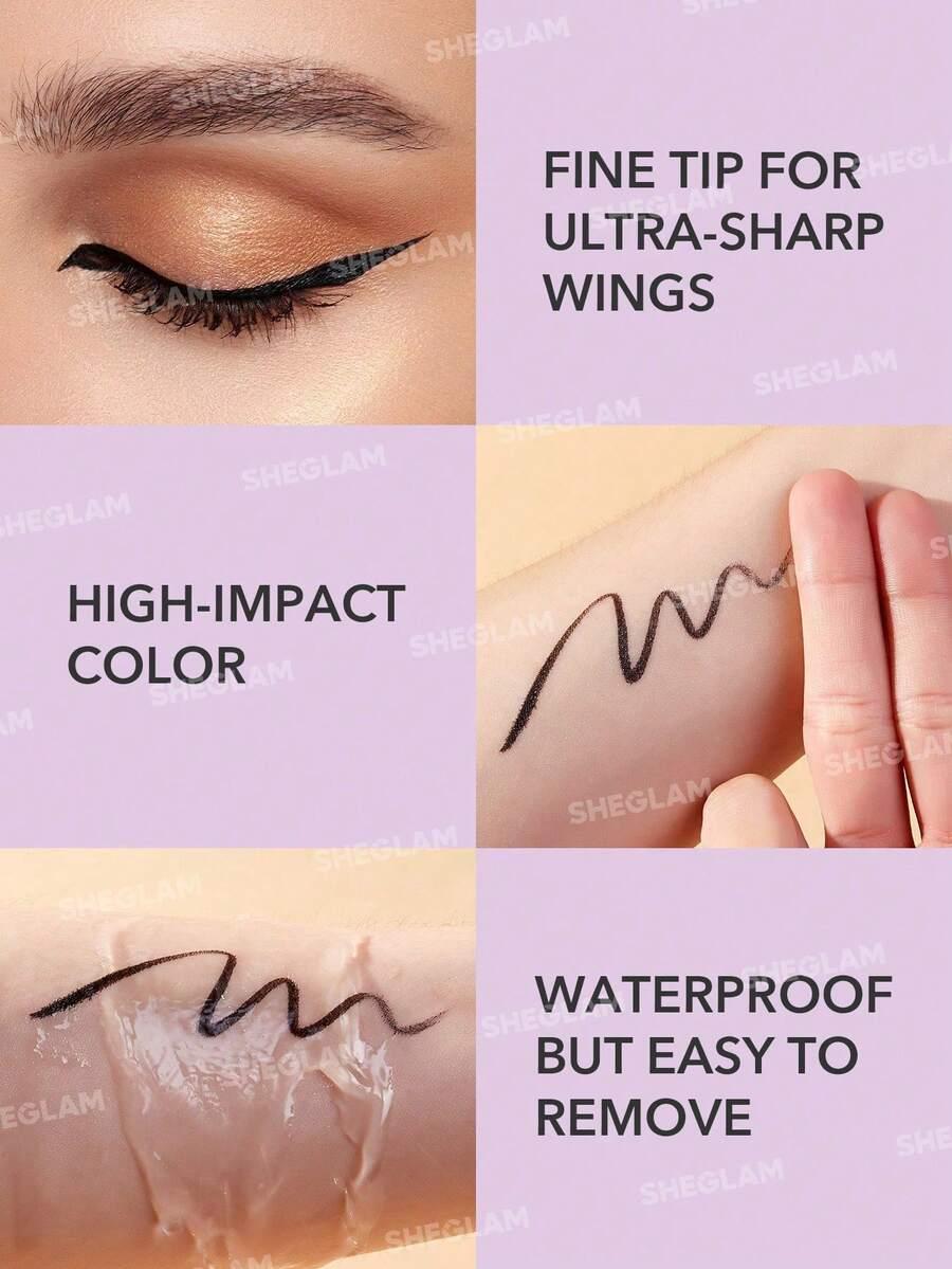 CZARNA wodoodporny eyeliner 