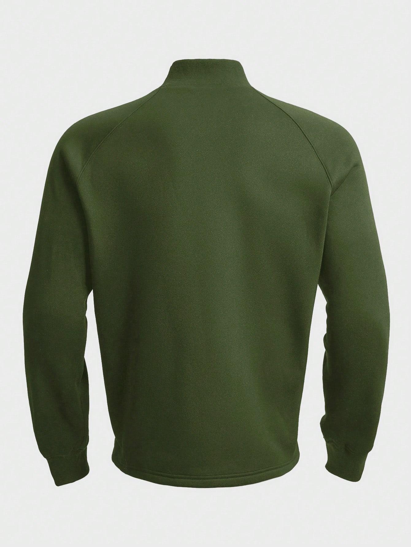 zielona bluza zamek