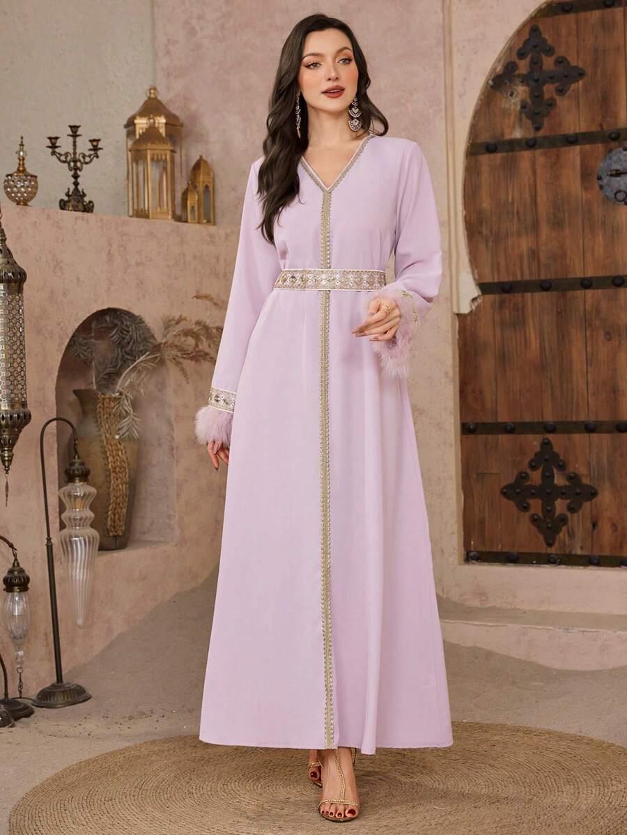 maxi sukienka v-neck