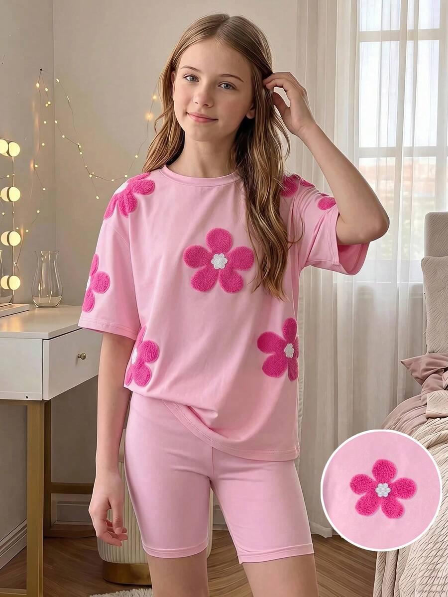 komplet t-shirt spodenki