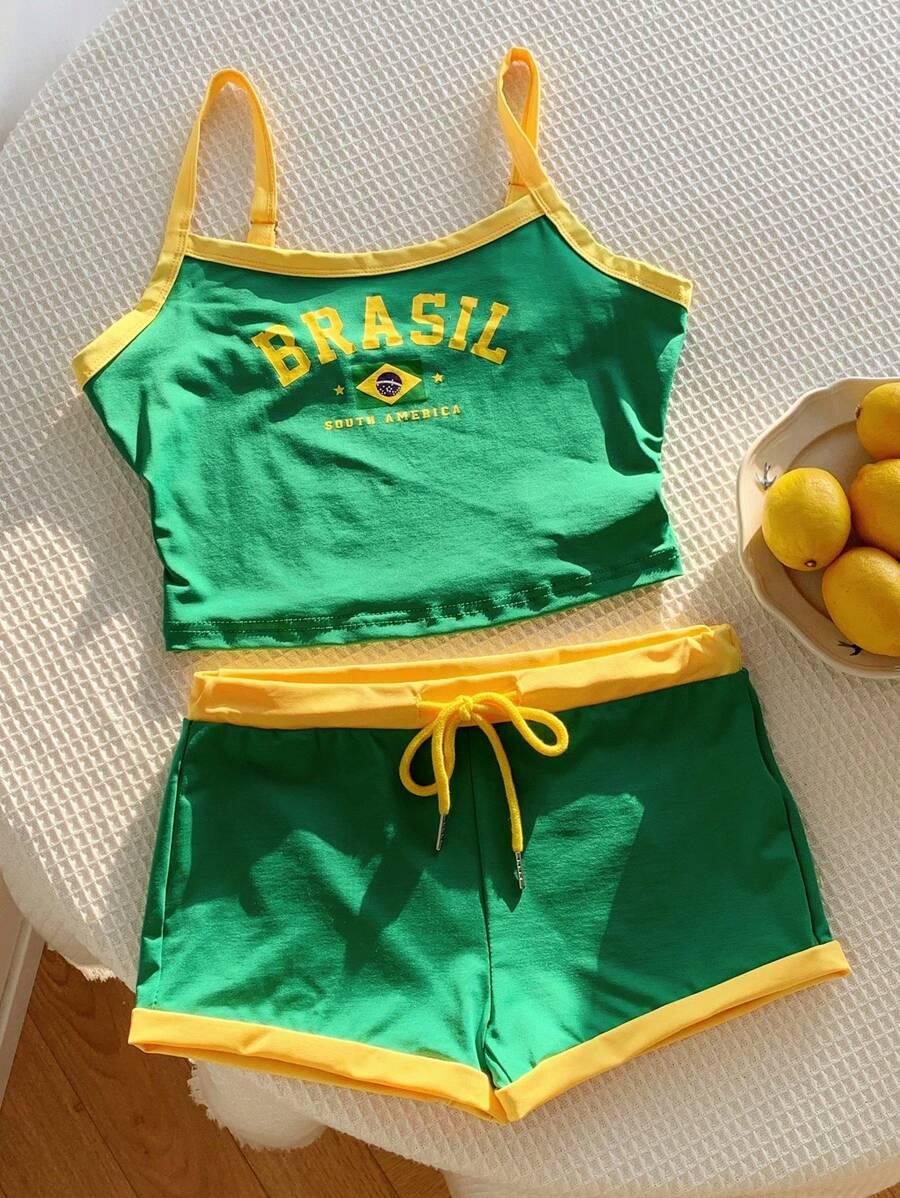 ZIELONE SPODENKI CASUAL