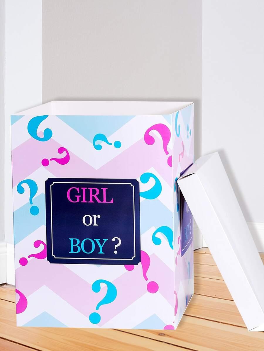 pudełko gender reveal