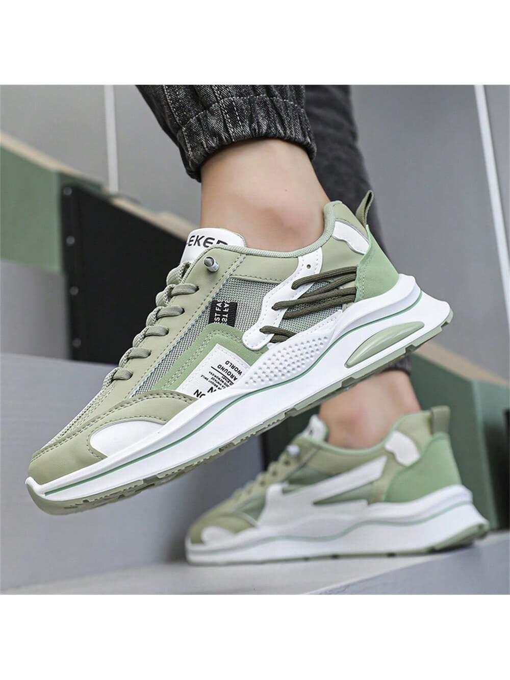 ZIELONE BUTY SPORTOWE