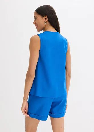 lniana bluzka v-neck 